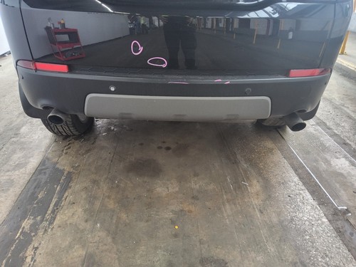 Rear bumper black land - rear,