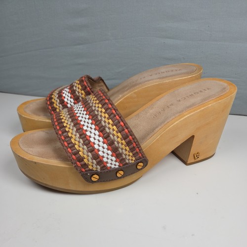 Veronica beard wooden platform - veronica,