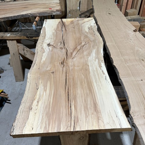 Spalted beech waney - beech,