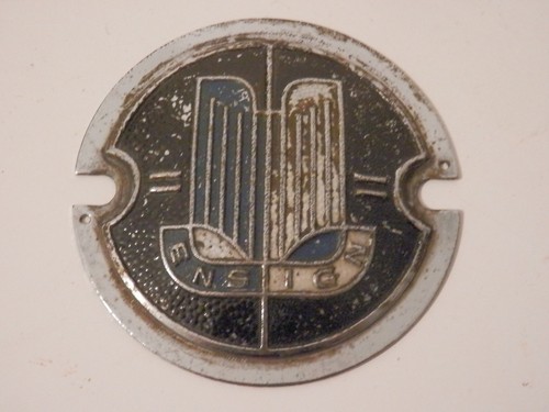Car badge old metal - car,