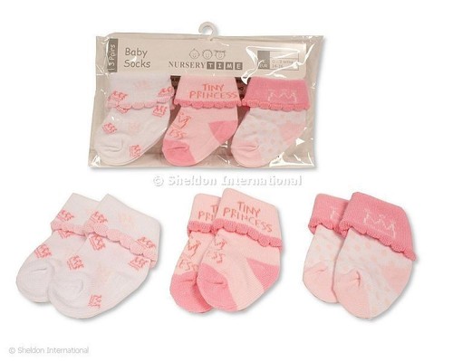 Baby girls socks pack tiny - baby, 3-pack