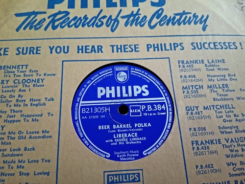 Liberace beer barrel polka - liberace:,
