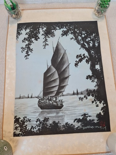 Vintage signed japanese junk - japanese,
