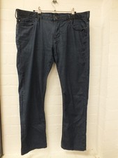 Emporio Armani Blue Straight Leg Jeans Zip Fly Size 38W 30L (Fra)
