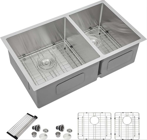 Undermount kitchen sink double - kitchen,