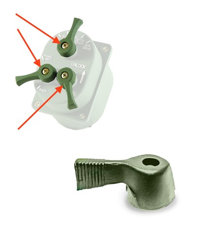 1pc military headlight switch - military,