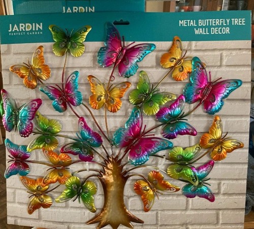 Jardin colourful metal - colourful, tree