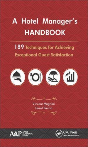 Hotel manager handbook - hotel,