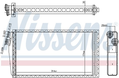 Fits nissens nis 707206 - nissens,