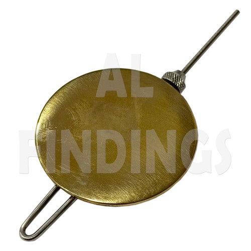Brass clock pendulum - bob, with