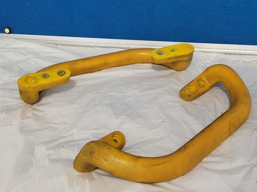 Yellow grab handles 300mm - ,