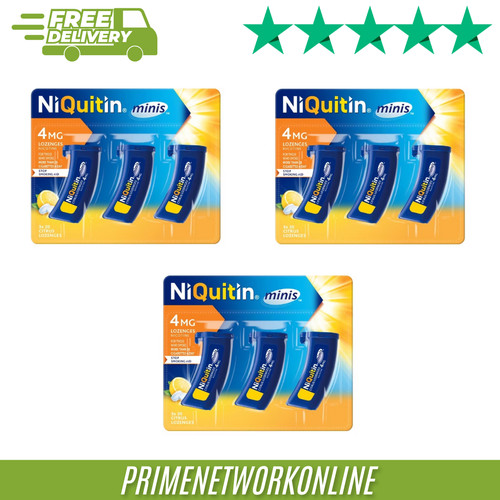 Niquitin 4mg minis citrus - 3x,
