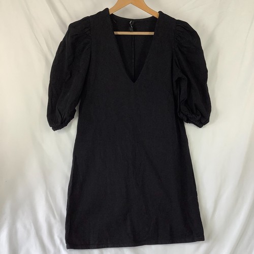 Zara trf black puff - zara,