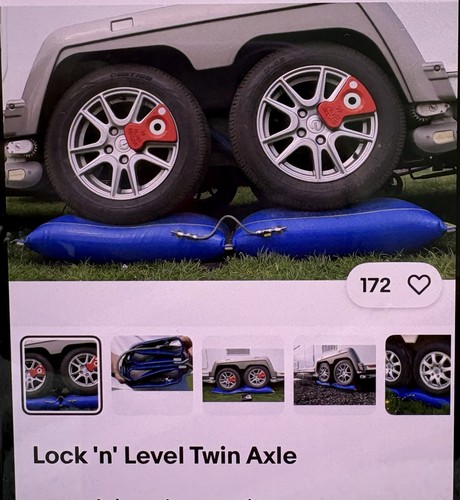 Lock level twin axle - n,