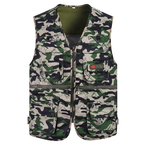Men multi pockets - vest, utility