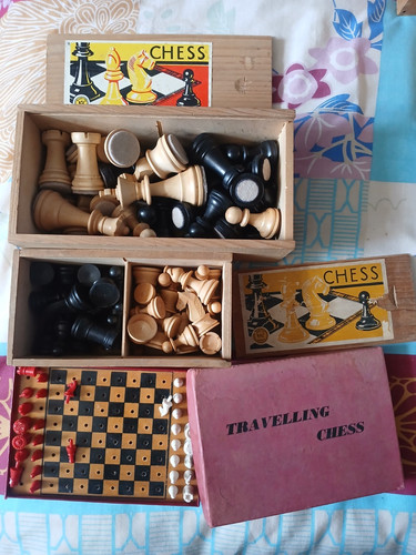 Wooden staunton chess - chess, +