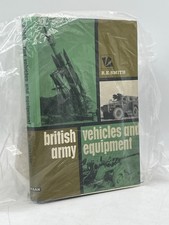 British Army Vehicles and Equipment R.E. Smith Hardcover Allan Military