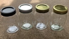 8 x 500ml MASON JARS.
