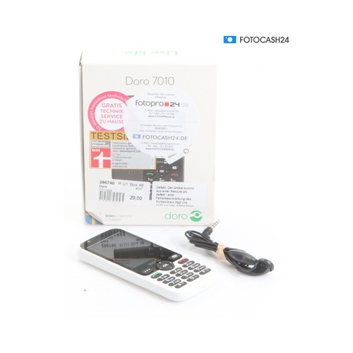 Doro 7010 white defect - +,