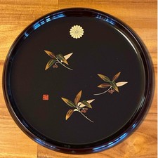 Japanese Lacquer Tray Black
