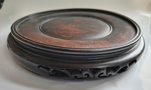 Vintage wooden vase - vintage,