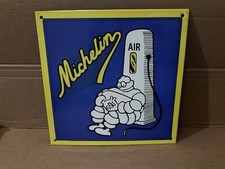 Michelin MAN tyre Air compressor  enamel advertising sign, garage, mancave etc
