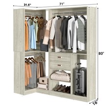 DIY Flat-Pack Closet System