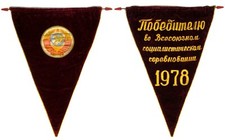 Original Heavy Velvet Pennant