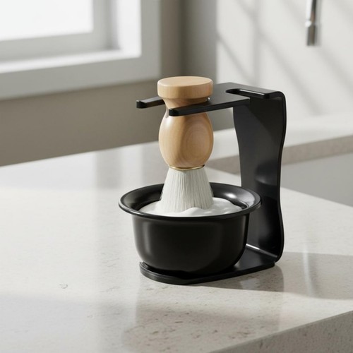 Shaving brush bowl stand - bowl,
