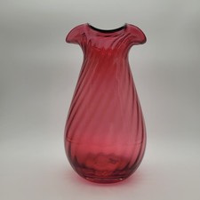 A Dartington Amethyst Swirl