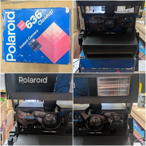 Vintage polaroid 636 closeup - polaroid,