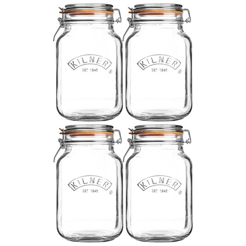 Kilner 4pc clip - kilner, 2l
