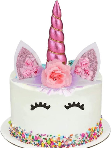 Unicorn cake topper - topper, 6