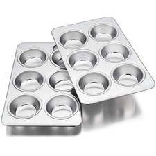 2 Pack Muffin Tray, 6 Hole