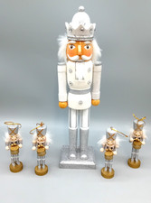 CHRISTMAS NUTCRACKER AND DRUMMERS BUNDLE Collectable wooden decorations