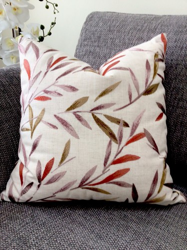 Cushion cover in - 18”x, 18”cushion