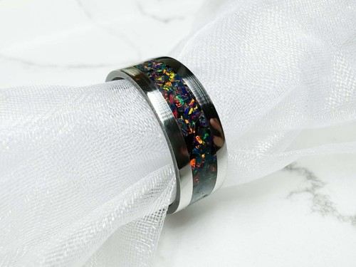 Mens stainless steel - , black