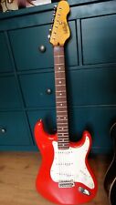Vintage brand AV6P  Stratocaster  Electric Guitar - Firenza Red