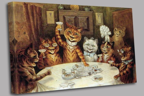 Louis wain cats the wedding - louis,
