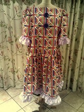 Panto Dame  Multi coloured