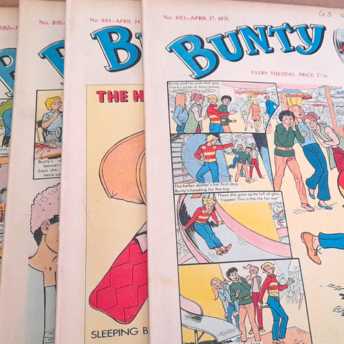Bunty comics 1971 - 4, 1971,