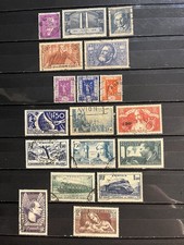 French Stamps 1930’s