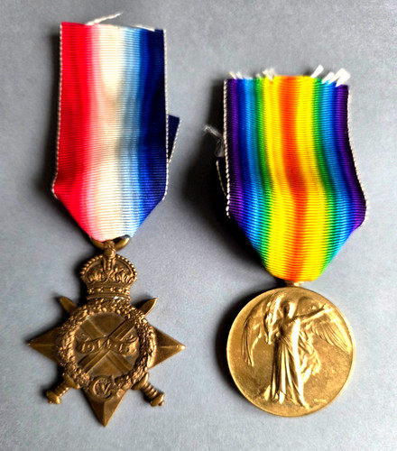 Medals somme casualty - ww, medals.