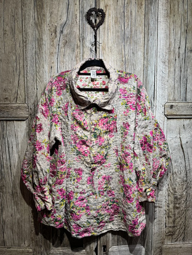 Magnolia pearl kalamkari - magnolia,