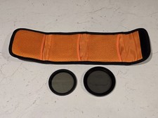 Tiffen 72mm Variable ND and K&F Concept 67mm Nano-X HD Slim ND filters in case