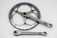 1962 WILLIAMS FLUTED STEEL VINTAGE BICYCLE COTTERED CHAINSET, 170MM, 47T / 50T