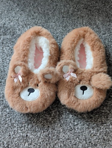 Girls fluffy bear size - girls, 11