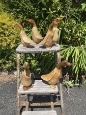 ChiselCraft Hand Made  Bamboo Root Ducks 10 x CHIC Baby Oiled  Finish Wholesale