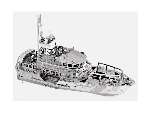 Metal model lifeboat - metal, scale