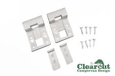Extra Set - Sliding Table Rail Brackets -  2 x Table Brackets - L Shape Catch